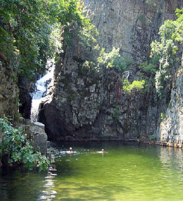 The canyon of Fonias